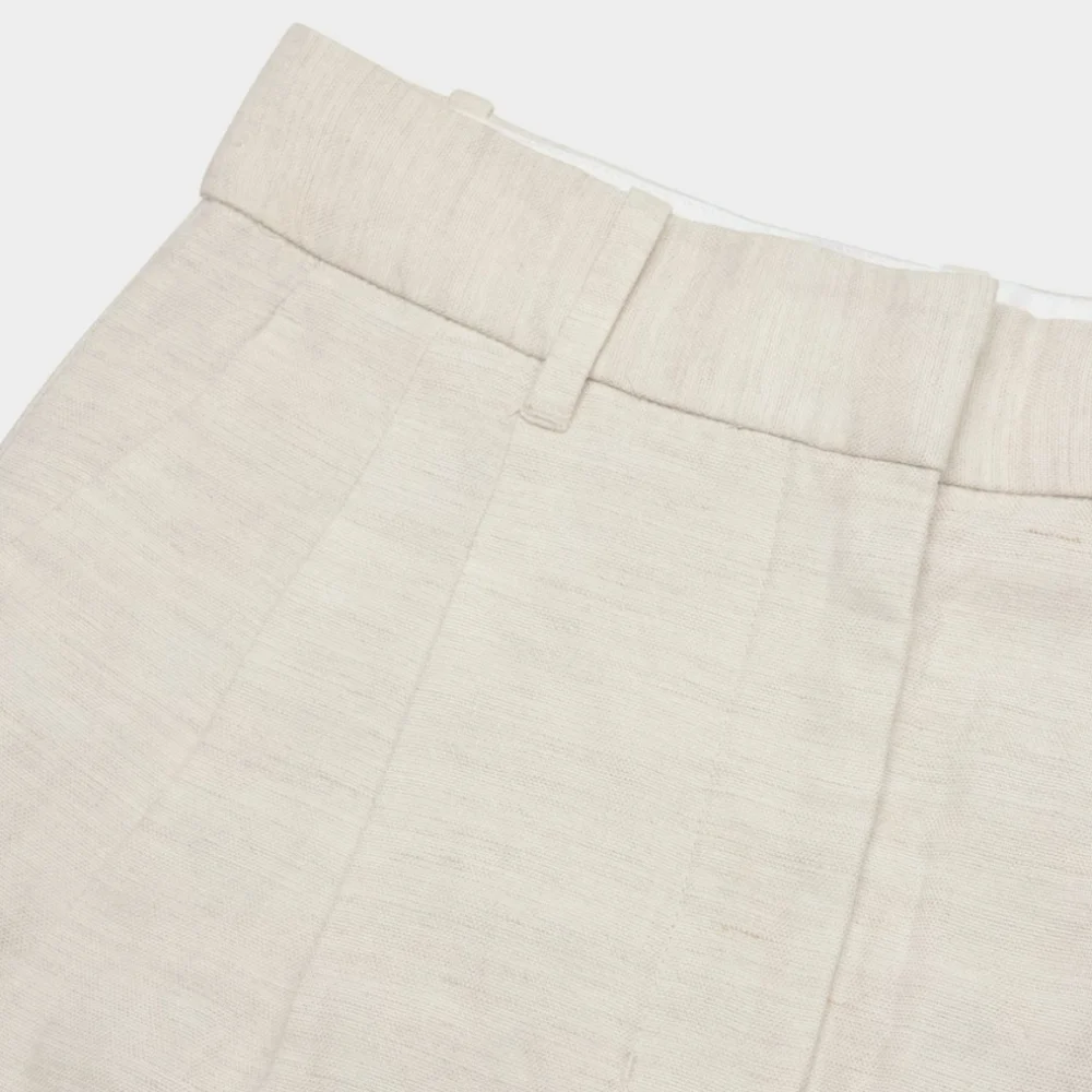 Aritzia Wilfred Cropped Effortless Pant Ecru 8 New